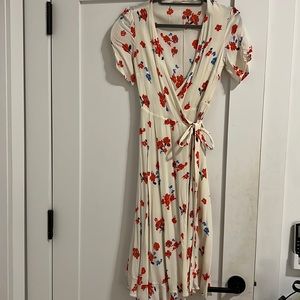 Reformation wrap dress